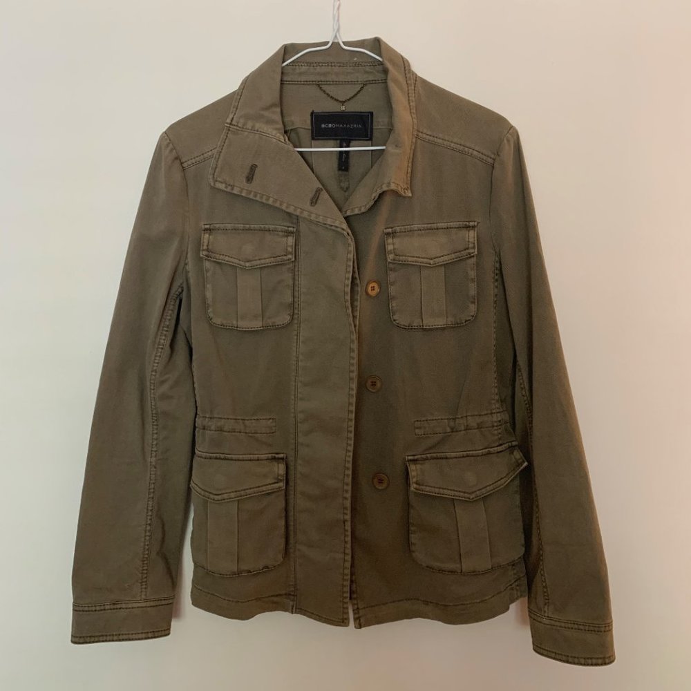 BCBGMaxAzria Cargo Jacket